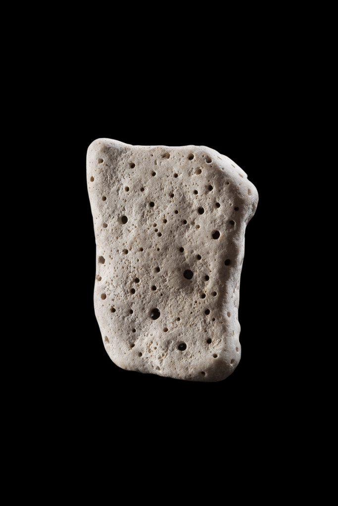 Stefano Zanini brooch made of limestone and gold