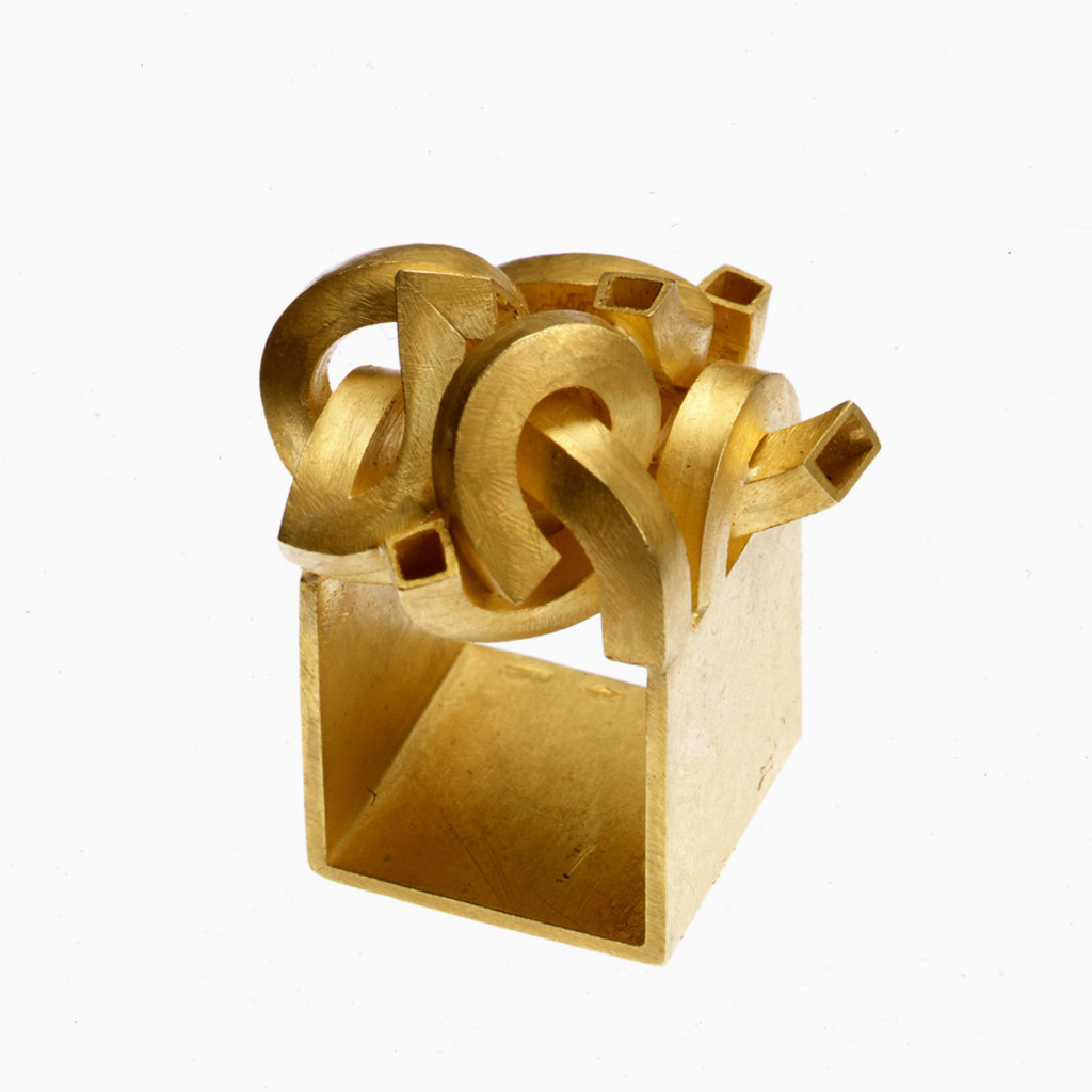 Stefano Zanini ring made of gold